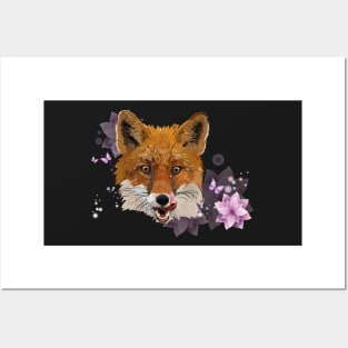 Red fox Posters and Art